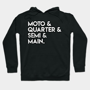 Moto Quarter Semi Main Hoodie
